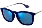 Ray Ban Cris velvet Azul espelhado